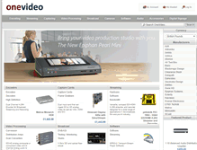 Tablet Screenshot of onevideo.co.uk